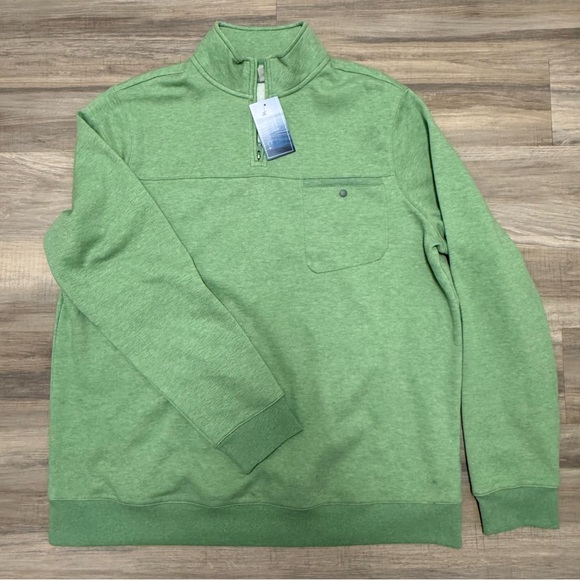 Ocean & Coast Big & Tall XLT 1/4 Zip Pullover Sweatshirt NWT - Picture 2 of 5